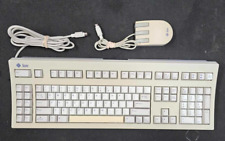 Vintage Sun Microsystems 3201234 Type 5c Keyboard and Mouse Compact 1 370-1586 picture