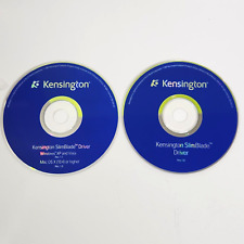 Vintage KENSINGTON SlimBlade Driver Windows XP Vista Macintosh OS X PC CD Set picture