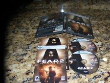 FEAR 2 Project Origin (PC, 2009) Near Mint Game with manual Replacement disks picture