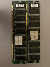 Kingston PC-133 128 MB DIMM 133 MHz SDRAM Memory (KVR133X64C3Q/128) PAIR OF TWO picture