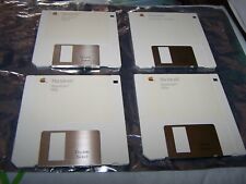 Apple Macintosh Hypercard on 4 800K Disks for vintage Macintosh - 1987 picture