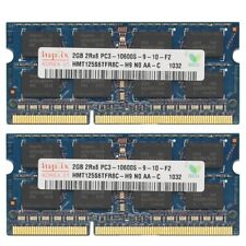 Laptop 4 GB 2GB*2For Hynix DDR3 SODIMM PC3-10600S 1333MHz 204Pin AA-C RAM Memory picture