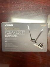 Asus (PCE-AXE59BT) AXE5400 Wi-Fi 6E Tri-Band PCI Express Adapter - Brand New picture
