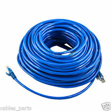 100' FT Feet CAT6 CAT 6 RJ45 Ethernet Network LAN Patch Cable Cord 30M Blue New picture