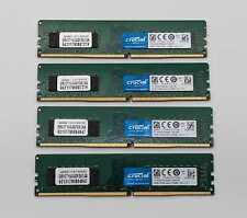 Crucial 64GB (4 x 16GB) DDR4 2400MHz UDIMM 1.2V CL17 (CT16G4DFD824A.C16FDR1) picture