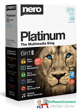 Nero 2019 Platinum 4K Ultra HD Multimedia Suite Win 11, 10, 8, 7 - 6 Apps in 1 picture