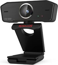 Redragon GW800 360? Rotation 1080P PC Webcam w/Built-in Dual Microphone, Black picture