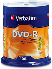 Verbatim Life Series 97177 16X DVD-R Silver 100/Pack 49088  picture
