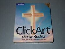 Broderbund ClickArt Christian Graphics Software, Brand New, Sealed picture