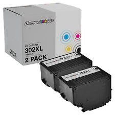 Ink Cartridge Replacements for Epson 302XL T302XL020 HY (Black, 2-Pack) picture