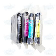 4pk Genuine Epson Claria 202 Black & 202 Color Ink Cartridges XP-5100 WF-2860 picture