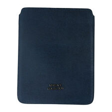 Versace Collection Navy Blue Textured Leather Cover Case picture