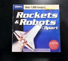 Rockets and Robots Clip Art CD-ROM Image Collection picture