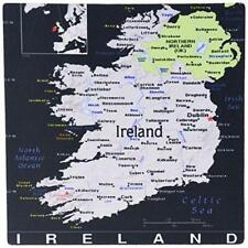 3dRose LLC 8 x 8 x 0.25 Inches Mouse Pad, Modern Map of Ireland in Vivid Color picture