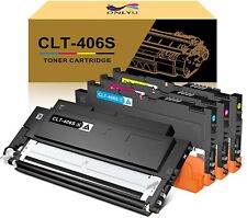 4 CLT-406S CLT-K406S C406S M406S Y406S Toner Set For Samsung Xpress C410W C460FW picture