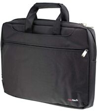 Navitech Gray Briefcase Bag for Laptop up to 20