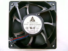 Delta  Extreme High Speed 120CFM 120mm x 120mm x 38mm 3Pin Fan (AFB1212HHE-F00) picture