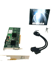 Matrox G200 G2+DUALP-PL 16 MB PCI High Profile DMS-59 Video Card NIB. picture