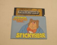 Stickybear Parts of Speech Disk by Weekly Reader for Apple IIe, Apple IIc, IIGS picture