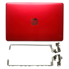 New for HP Pavilion 15-BS 15-BS234WM 15-BS144WM LCD Back Cover Red+Screen Hinges picture