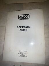 Rare Vintage altos software guide computer systems first edition Software Sb24 picture