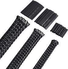 50ft PET Expandable Braided Cable Sleeve, Wire Loom Wire Braid Sleeving with 127 picture