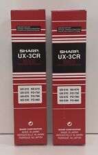 Sharp UX-3CR Fax Machine Imaging Film  New - 2 Boxes 2 rolls each box (J) picture