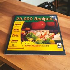 20,000 Recipes PC CD-ROM Software Windows XP 98 + Compatible - Swift Jewel picture