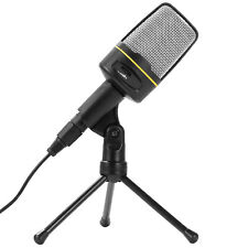 Microphone w/ Stand Tripod Audio Studio Recording for Computer PC Phone Desktop picture
