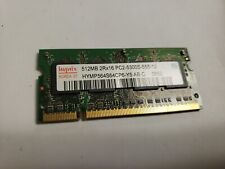 HYNIX RAM MEMORY DDR2 512Mb 2RX16 PC2-5300S-555-12 HYMP564S64CP6-Y5 AB, Qty 2 picture