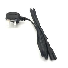 UK England 6FT 2 Prongs Port AC Power Cord Cable Connector for Sony PS2 PS3 Slim picture