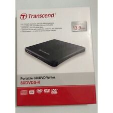 Transcend Portable 24XCD / 8XDVD Writer TS8XDVDS-K Brand New picture