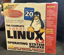 The Complete Redhat Linux 5.2 Operating System Deluxe Secure Server New Sealed picture