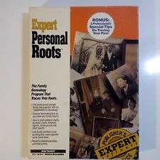 Personal Roots Expert Family Genealogy Program MS-DOS or PC-DOS 2.1  picture