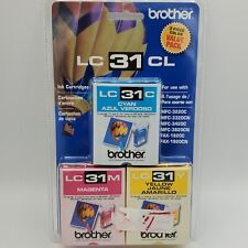 Brother LC 31 CL Ink Cartridges - Cyan, Magenta, and Yellow New sealed picture
