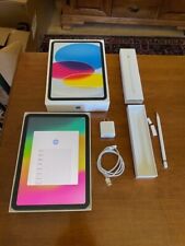 Apple ipad 10th generation 64gb wifi only blue with Apple pencil picture