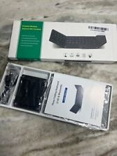 Mini Three Folding Wireless Bluetooth Keyboard for Tablet Phone Laptop Keyboard picture