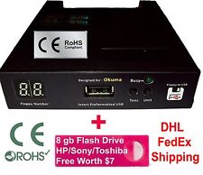 Floppy Drive to USB Converter Emulator for Okuma Lathe + free 16 GB Flash Drive picture