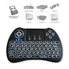 High Quality Backlit Mini 2.4G USB Wireless Keyboard Touchpad for Smart TV Box picture