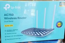 TP-LINK AC750 Archer C20 Wireless Dual Band Router.  Brand New Sealed picture