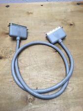 Vintage Apple 590-0306-A SCSI Cable with 50 Pin Male / male#b-27 picture