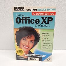 2002 Performance Pro Instant Office XP & Windows 6 CD Set - New Sealed picture