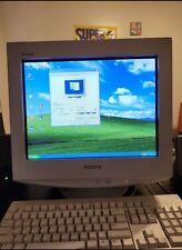 Sony Trinitron CPD-G220R CRT Monitor Great condition Perfect retro gaming CRT picture