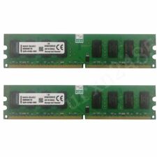 Kingston 4GB 2x 2GB 1G PC2-5300U DDR2 667MHz KVR667D2N5/2G Desktop Memory LOT AB picture