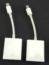 Pair of Apple Thunderbolt / Display Port to VGA Adapters Model A1307 (Lot of 2) picture