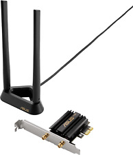 PCE-AXE59BT Wifi6 6E AX5400 PCI-E Adapter with 2 External Antennas and Magnetize picture