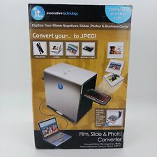 New. Innovative Technology ItNS 500 Film, Slide & Photo Converter To Jpg.  picture