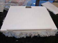 Pottery Barn Teen  Adjustable fluffy white gray fur lapdesk issue  photo shoot picture