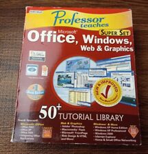 Professor Teaches Super Set Microsoft Office Windows 50+ Course Tutorial Library picture