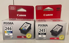 New Genuine Canon 245XL 246XL Black Color Ink Cartridges PIXMA iP2820, MG2420 picture